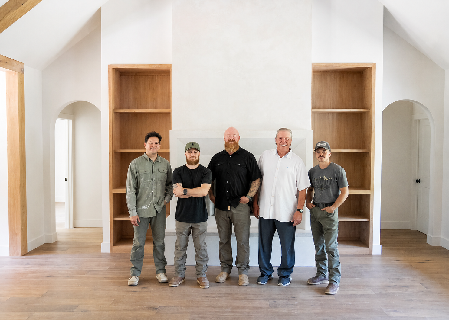 Founder or crew portrait on the jobsite